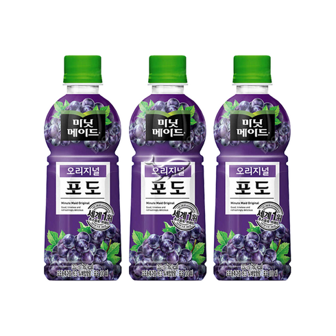 미닛메이드 포도 350ml, 10개