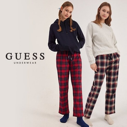 [최신상] 게스 GUESS 여성 파자마 팬츠 2종