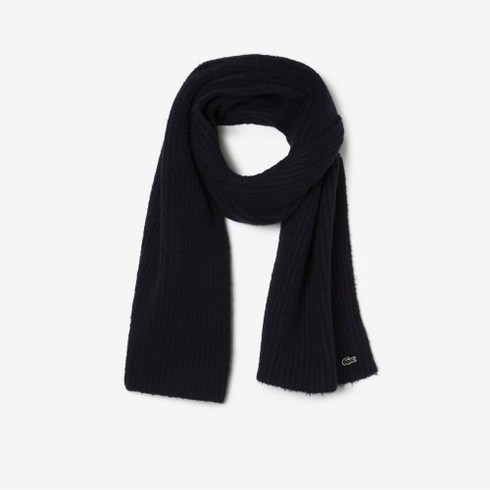 국내발송정품 라코스테 공용 골지 울 머플러 목도리 RE1048 52N 166 52N166