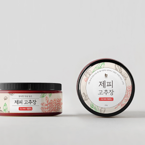 제피고추장, 1통, 250g