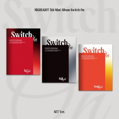 하이라이트 (HIGHLIGHT) / Switch On 미니앨범 5집 (버전선택/L200002892), Still Night ver (블랙)