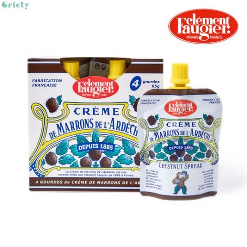 크렘드마롱 밤잼 파우치, 85g, 4개