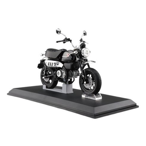 혼다몽키 - [AOSHIMA] 혼다 몽키 125cc 펄샤이닝 블랙 22년식 1:12 Honda monkey Complete Motorcycle, 블랙 펄샤이닝개