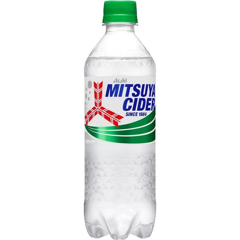 아사히쇼쿠사이 - 일본 음료 아사히 미츠야 미쓰야 사이다 500ml, 24개