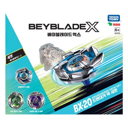 베이블레이드X BX-20 드랜 대거 덱 세트, 베이블레이드X BX-20 드랜대거 덱 세트
