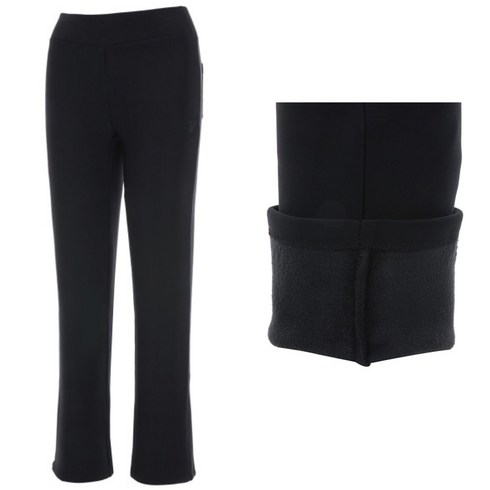 볼빅 여성 기모 부츠컷 레깅스 VLALMA02 BK