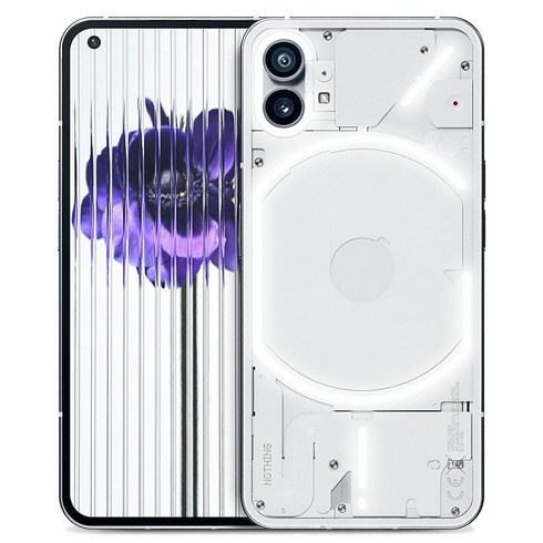 2023년 가성비 최고 낫씽폰2 - Nothing Phone (1) 낫싱 폰원 8GB, 화이트, 256GB