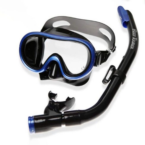 투사스포츠 리프투어러 아동용 마스크 + 스노클 세트 RC-1214QJ, MBBK