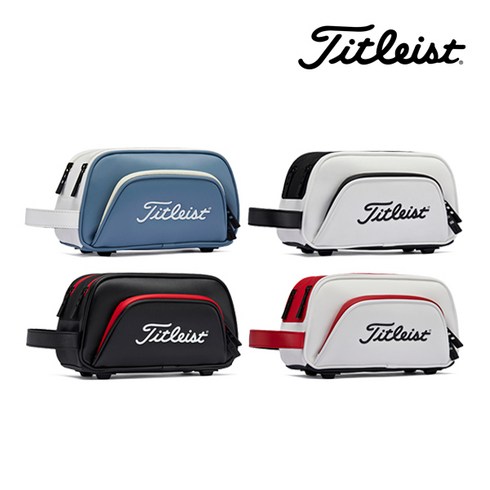 2023년 가성비 최고 남성골프파우치 - [타이틀리스트](국내발송)2023 엘리트 퍼포먼스 스테이드라이 파우치 TA23EPPSK, 10(화이트+블랙)