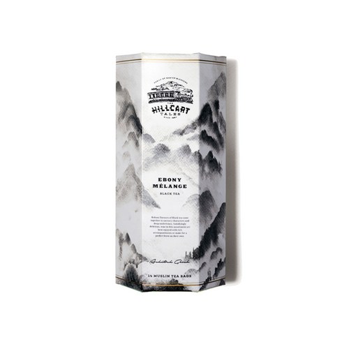 2023년 가성비 최고 홍차선물세트 - 힐카트 테일즈 에보니 멜란지 홍차7종 세트 14 모슬린 티백 홍차 블랜딩차 선물