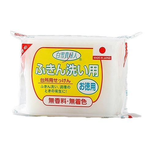 일본제조사 사나다 일본 백설귀부인 주방비누, 10개, 150g