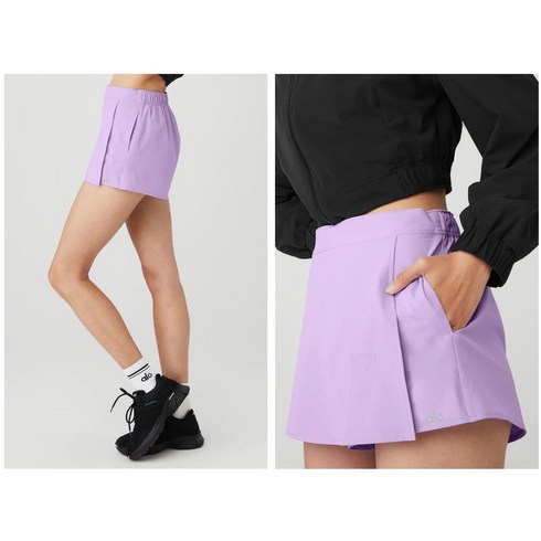 alo yoga 미국 알로요가 테니스치마 스쿼시치마바지 탁구치마 CLUBHOUSE SKORT