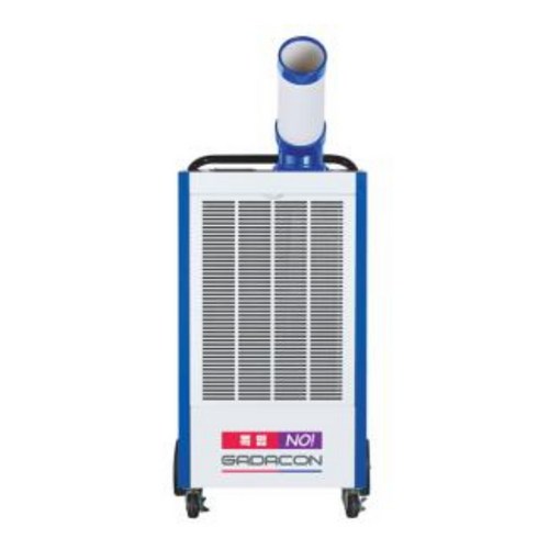 나우이엘 이동식에어컨 10평형 1구 NEC-1100 코끼리에어컨 물통+자연배수형