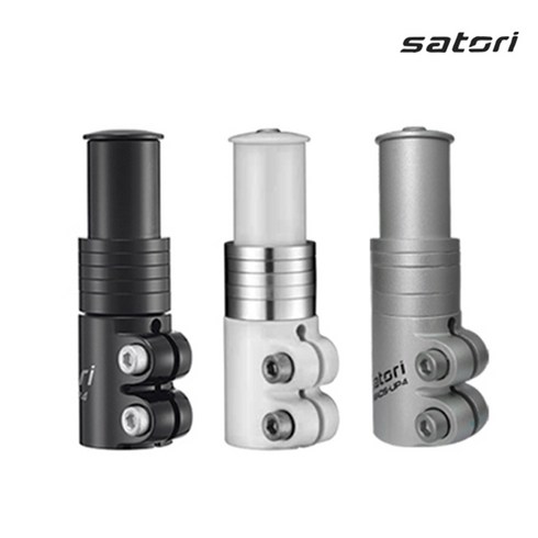 2023년 가성비 최고 자전거핸들높이 - 사토리 헤드업4 스템라이저 핸들 높이 조절, SILVER, 1개