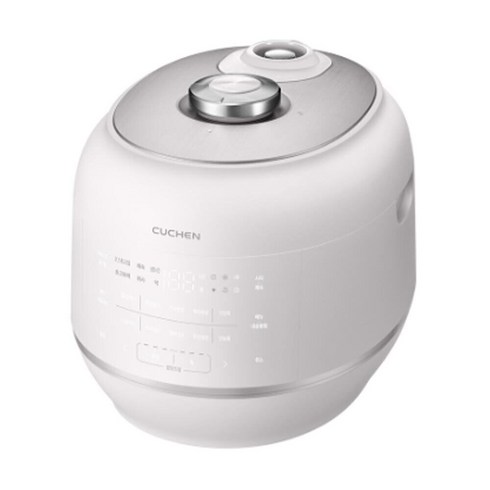 쿠첸 2.1기압 121+ 풀스테인리스 IH 전기 압력밥솥 6인용, 블라썸화이트, CRT-RPS0691BW