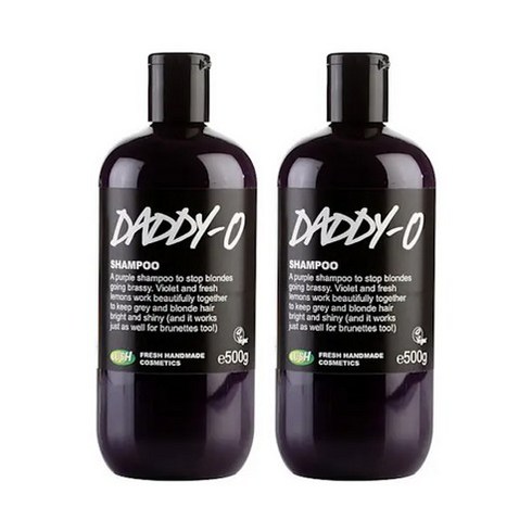 Lush 호주 러쉬 대디오 샴푸 500g x 2개 세트 Daddy O Sampoo