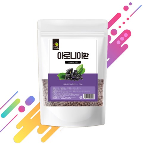 WELL-B 국산 아로니아 킹스 초크 베리 환 정 500g, ★판매자추천★ 아로니아환 500g 1개, 1개