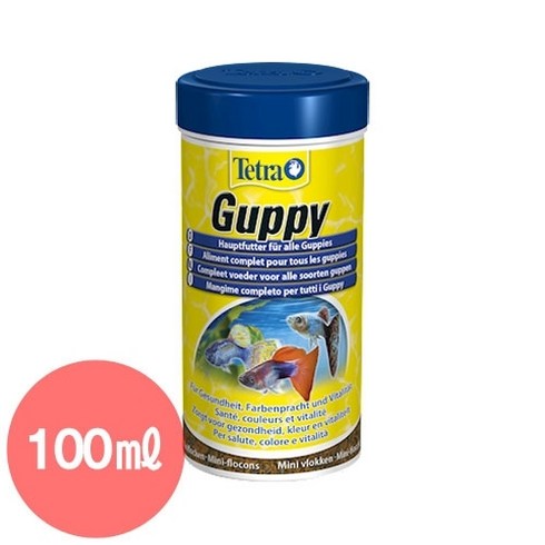 테트라 구피푸드 100ml, 1개