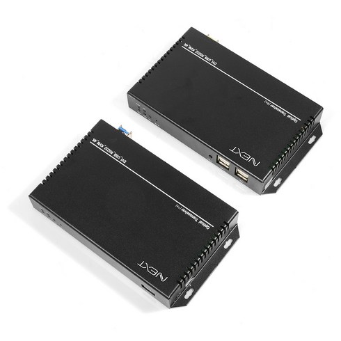 넥스트 4K DVI 광 리피터기 세트 KVM 거리연장기 SFP 광모듈 NEXT-1029DFC-KVM