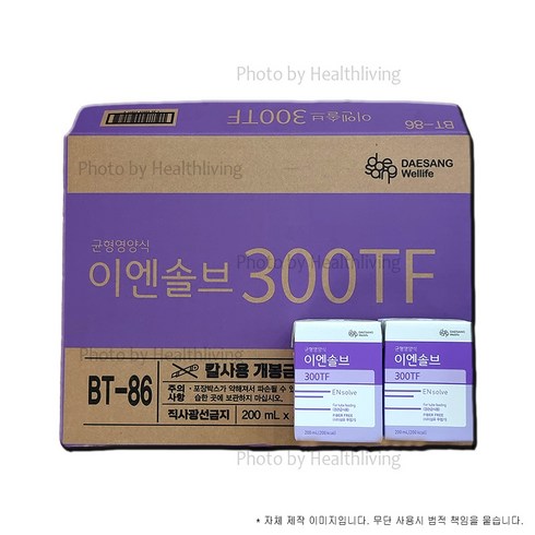 이엔솔브 300TF 200ml x 60팩 경관급식 환자 영양상태 개선