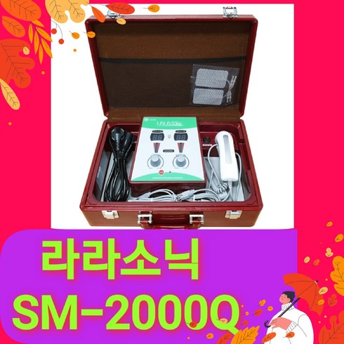 라라소닉 (SM-2000Q) 초음파 가정용 의료기+젤 1000ml 1 (통증관리 비만관리 미용관리 헬스케어)