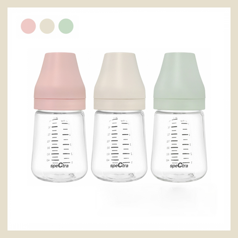 pa젖병 - 스펙트라 PA젖병, 160ml 아이보리 2개입 (꼭지 포함), 160ml, 1개