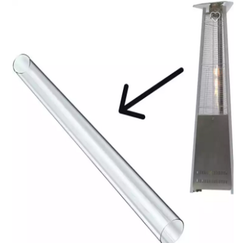 2023년 가성비 최고 글라스파티오히터 - 글래스파티오히터 유리관 내열관 유리튜브 전용 피라미드 가스히터