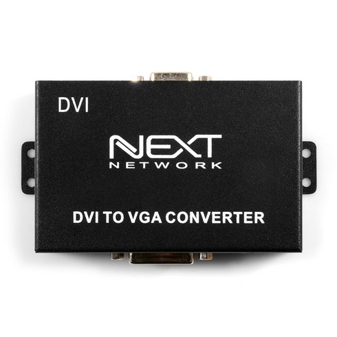 NEXT-2424DVC DVI To VGA RGB 모니터 영상 컨버터