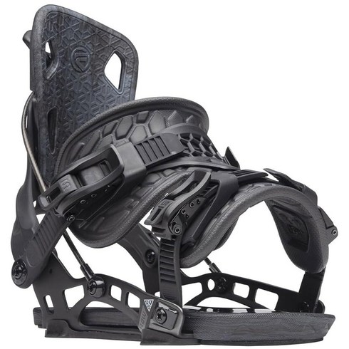Flow NX2 Fusion 남성용 후면 엔트리 스노우보드 바인딩 블랙 XL, Medium