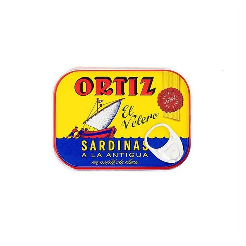 Ortiz 오티즈 정어리 인 올리브 오일 140g x4팩