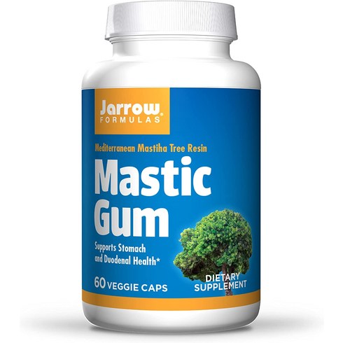 2023년 가성비 최고 매스틱검 - Jarrow 자로우 매스틱검 Mastic Gum 1000mg, 60정, 1개