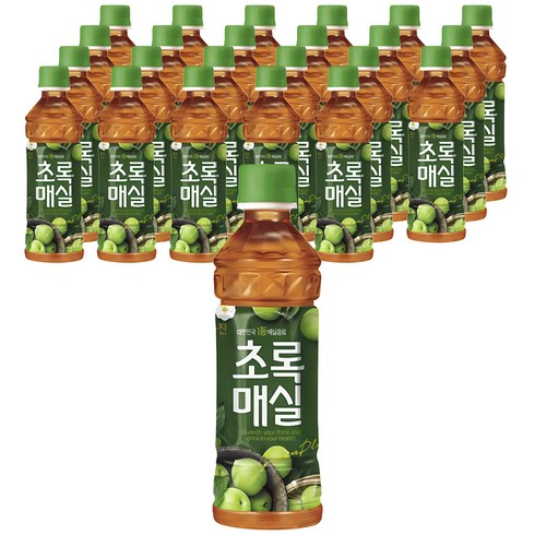 웅진 초록매실, 340ml, 24개