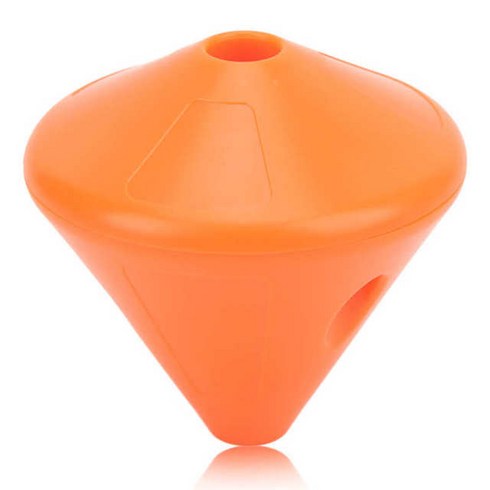 스쿠버장비 프리 다이빙용 안전 플러그 다이빙 랜야드 픽서 ABS 로프 고정, [02] 주황색