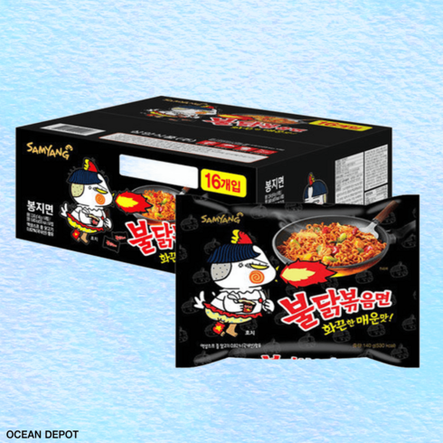 불닭볶음면 140g 16개 1박스