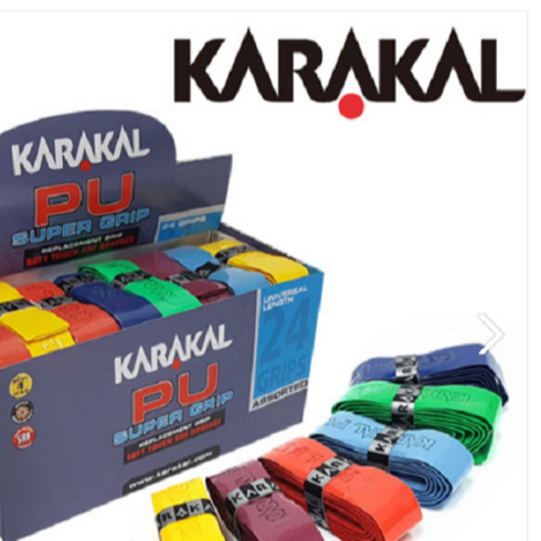 카라칼 PU SUPER 오리지널 스쿼시 그립 색상 랜덤배송, 1개
