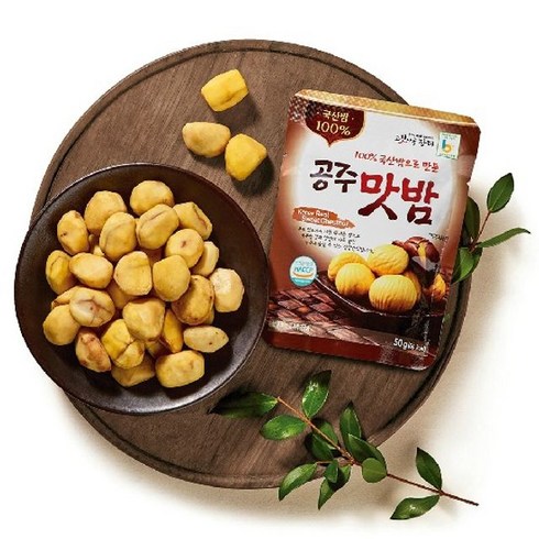 (팔)농가애 공주 맛밤 50g * 17입, 17개