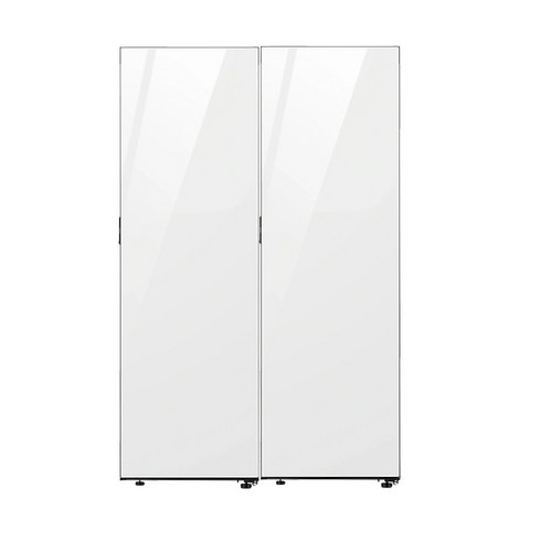 삼성 비스포크 냉장고 냉동고 세트 우개폐 RR40C7905AP+RZ34C7905AP(글라스)