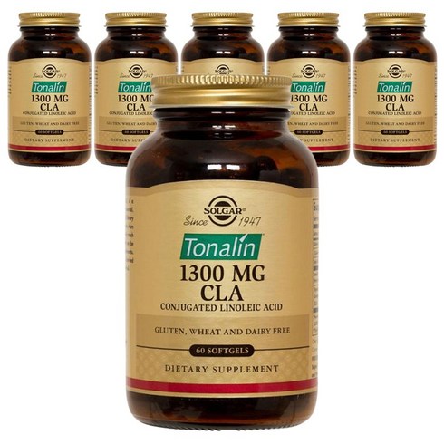 솔가 토날린 CLA 1300mg 소프트젤, 60정, 6개