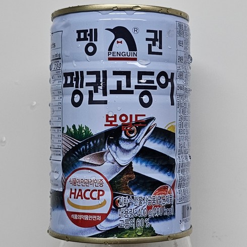 펭귄 고등어 400g 24캔, 24개