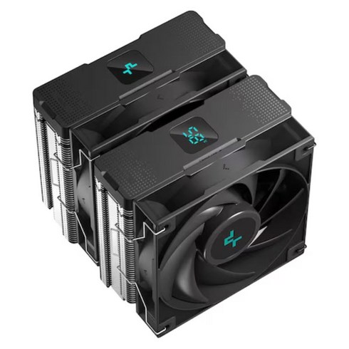 ag620 - 딥쿨 DEEPCOOL AG620 DIGITAL 듀얼타워 공랭 CPU 쿨러 (BLACK), 1개