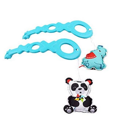 Fisher-Price S+ Animal Wonders Jumperoo 교체 부품 FWY41 ~ 교체용 코끼리와 판다 곰 걸이 장난감 행거 포함