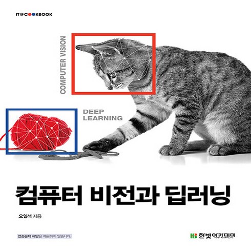 새책 스테이책터 [컴퓨터 비전과 딥러닝] IT Cookbook 한빛 교재 시리즈 한빛아카데미(교재) 오일석 지음 알고리, 컴퓨터 비전과 딥러닝, NSB9791156645481
