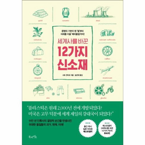 세계사를바꾼10가지약 - 웅진북센 세계사를 바꾼 12가지 신소재