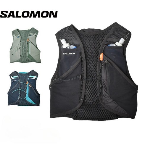 살로몬러닝베스트 - 살로몬 러닝베스트 조끼 트레일 백팩 SALOMON ACTIVE SKIN 8 SET, L, 3. 블루 LC2178100