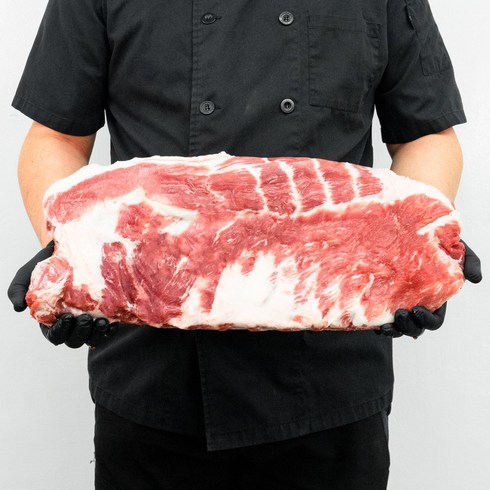 스페어 - 고기생각 냄새 없는 스페어립 바베큐립 원육 3.5-4kg, 1개