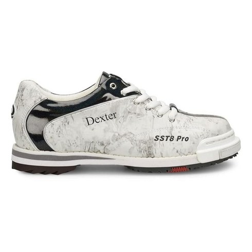 Dexter 여성용 모던 볼링화, Marble/Black, 6.5 Wide, 1개