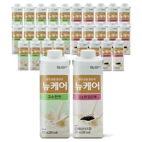 대상웰라이프 뉴케어 구수한맛(cs캡)15팩+고소한검은깨(cs캡)15팩 +사은품, 1개