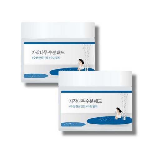 자작나무 - 라운드랩 자작나무 수분 패드 150g, 80매입, 2개