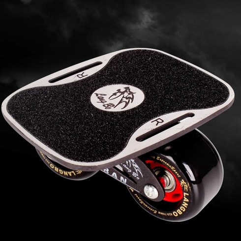 스케이트보드 모양 메이플 데크 및 모노파틴 도로 분할, 1)Black