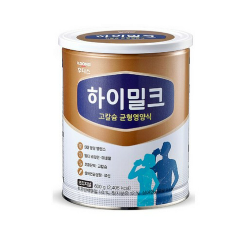 일동후디스 하이밀크 헬씨 밀크 포뮬라 성인분유 600g, 1개